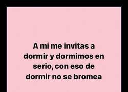 Enlace a Con el dormir no se juega