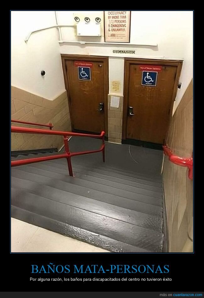 discapacitados,baños,escaleras