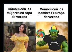 Enlace a Los hombres en verano parecen niños rata