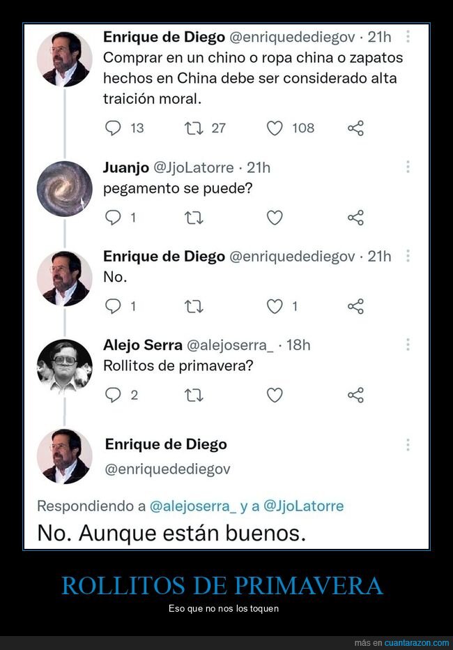 discusión,chinos,comprar,rollito de primavera