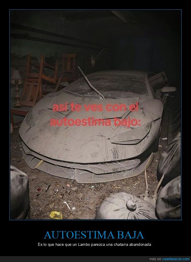 autoestima,baja,lamborghini