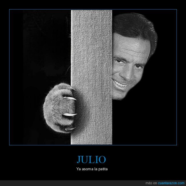 patita,julio iglesias,asomarse