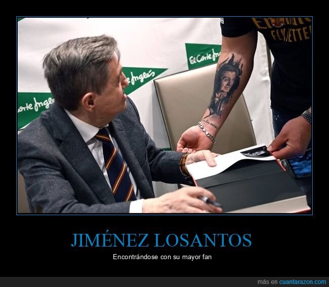 federico jiménez losantos,tatuaje