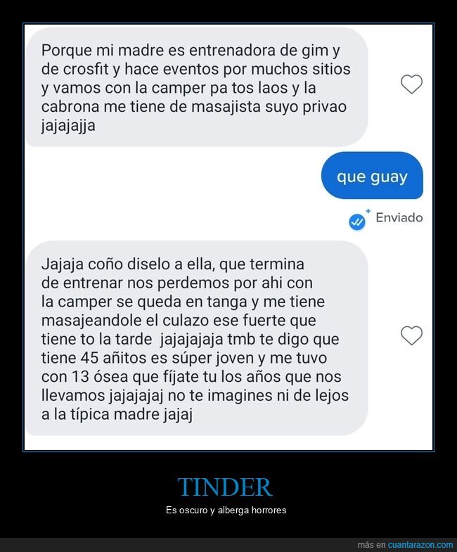tinder,madre