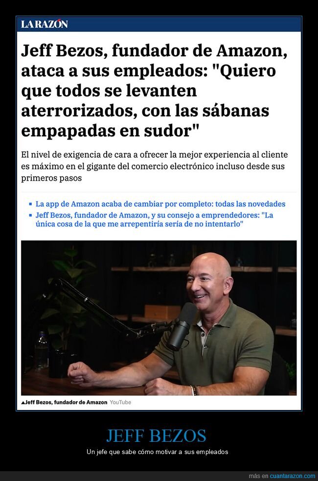 amazon,empleados,jeff bezos