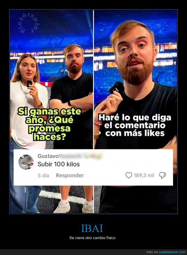 comentarios,engordar,ibai