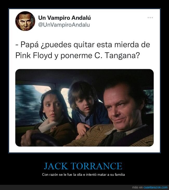 el resplandor,pink floyd,c tangana