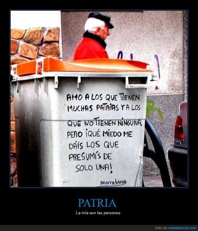 patrias,tener,presumir