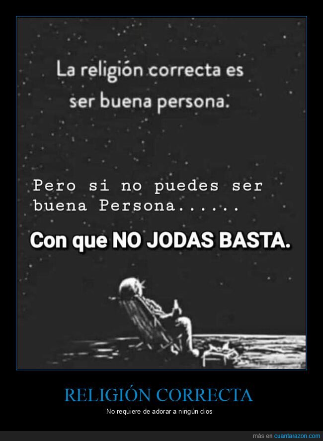 religión,correcta,buena persona