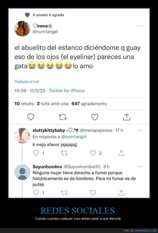 estanco,eyeliner,fumar,mujeres,wtf