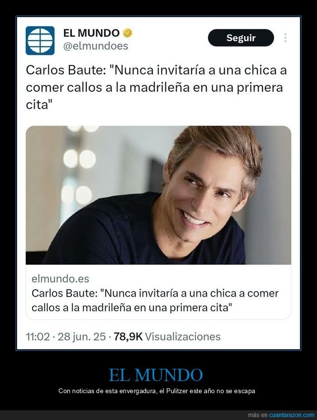 carlos baute,callos a la madrileña