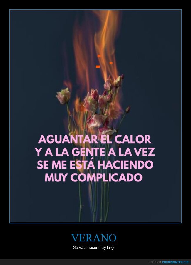 aguantar,calor,gente