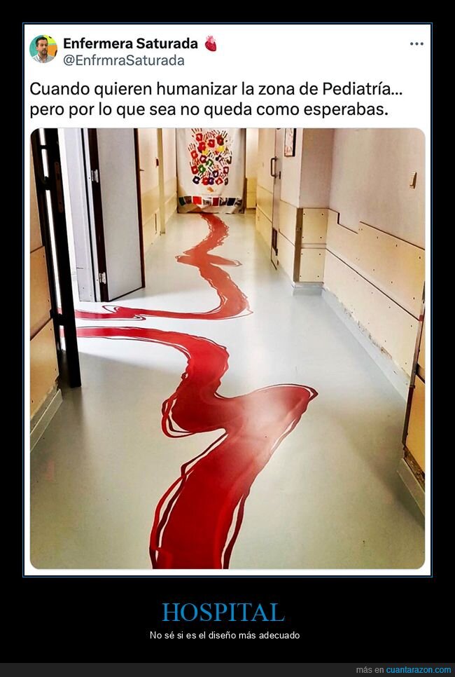 diseño,fails,hospital,pasillo,pediatría