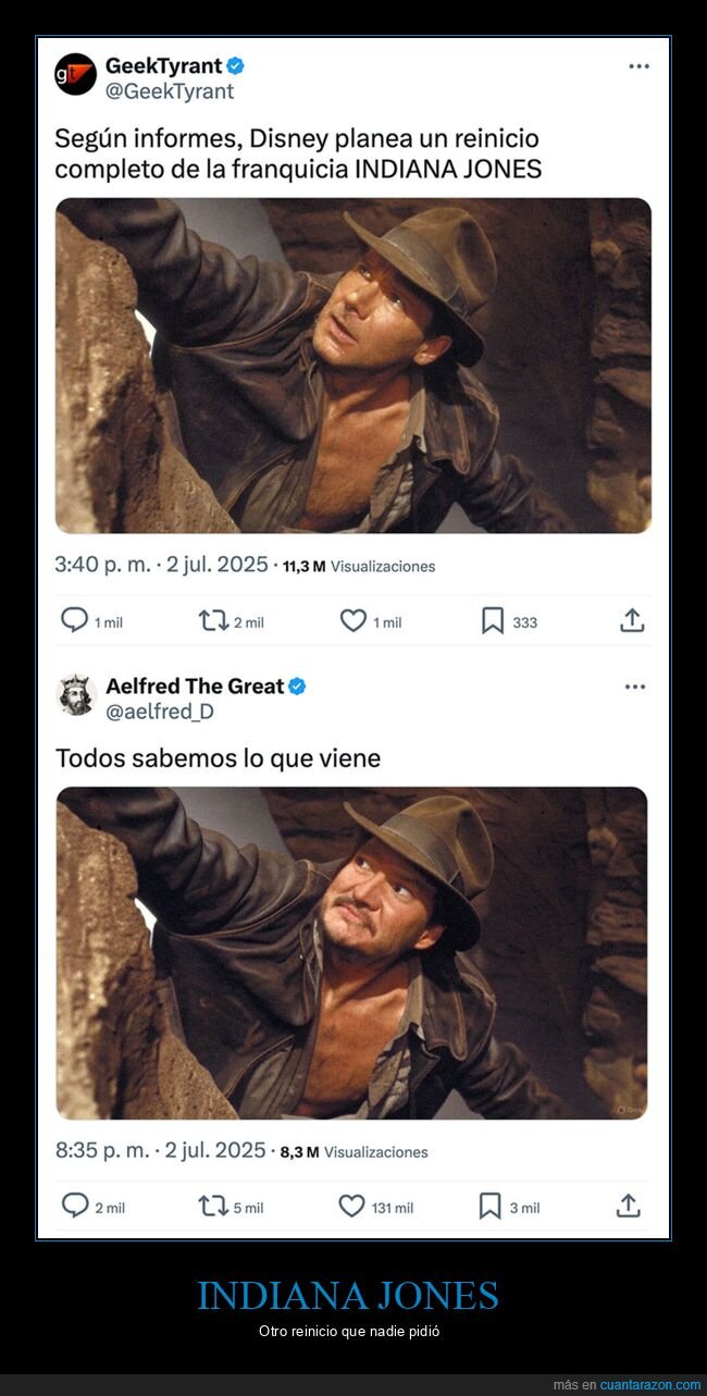 disney,indiana jones,reinicio