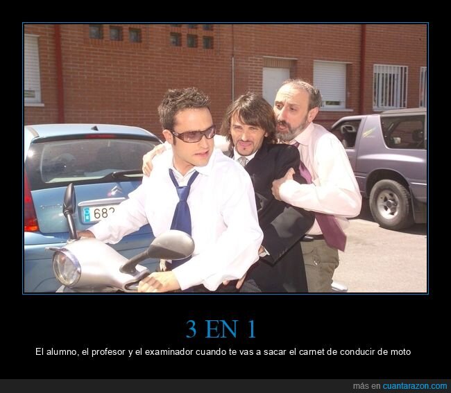 examen,conducir,moto