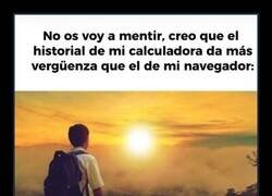 Enlace a El historial de la calculadora puede ser humillante