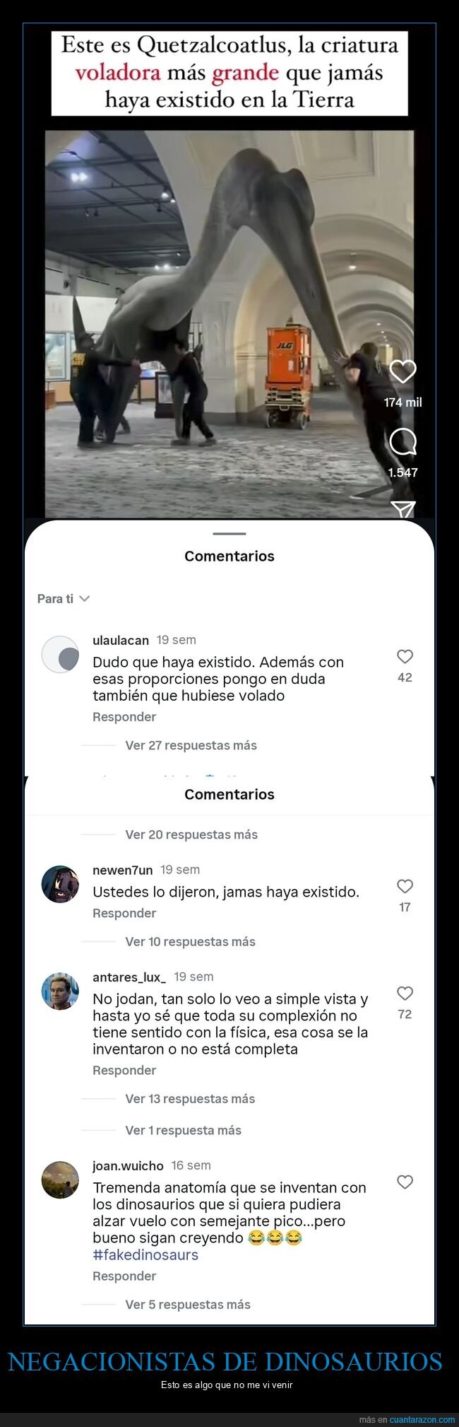 negacionistas,dinosaurios