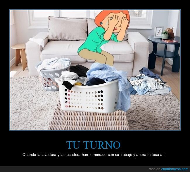 lavadora,secadora,trabajo,pereza