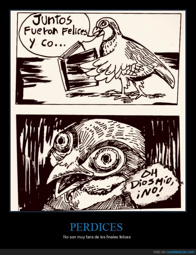 perdices,miedo,morir,cuentos