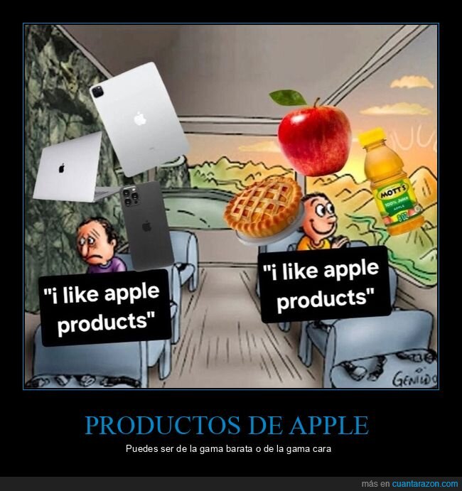 chiste ingles,apple,dinero,productos