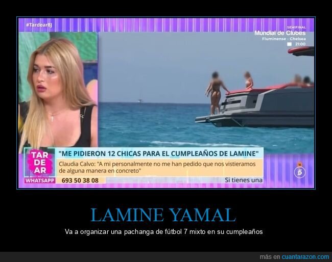 cumpleaños,organizar,lamine yamal,chicas,cariñosas