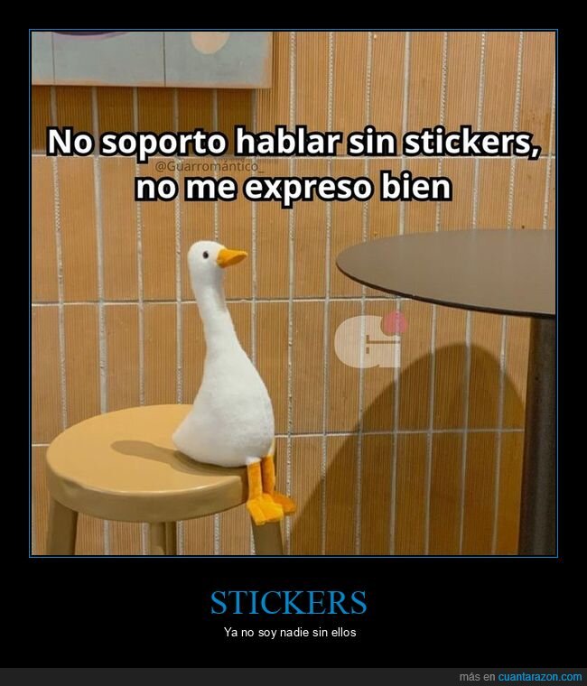 stickers,conversacion