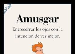 Enlace a Los miopes amusgamos bastante y sin saber que se llamaba amusgar