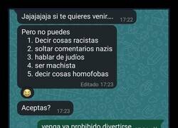 Enlace a Invitación con condiciones