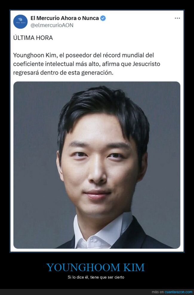 younghoom kim,coeficiente intelectual,jesucristo