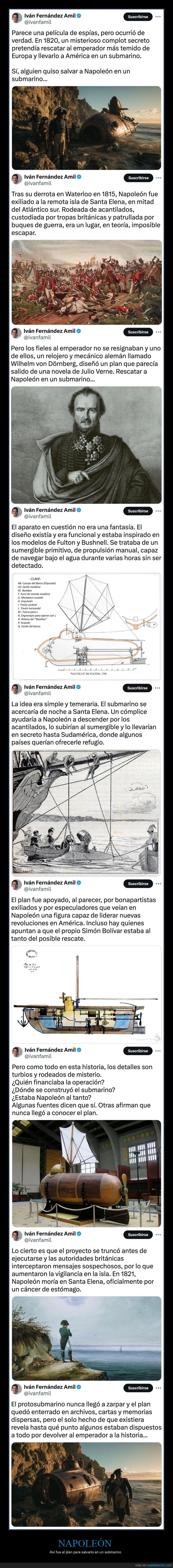napoleón,salvar,submarino
