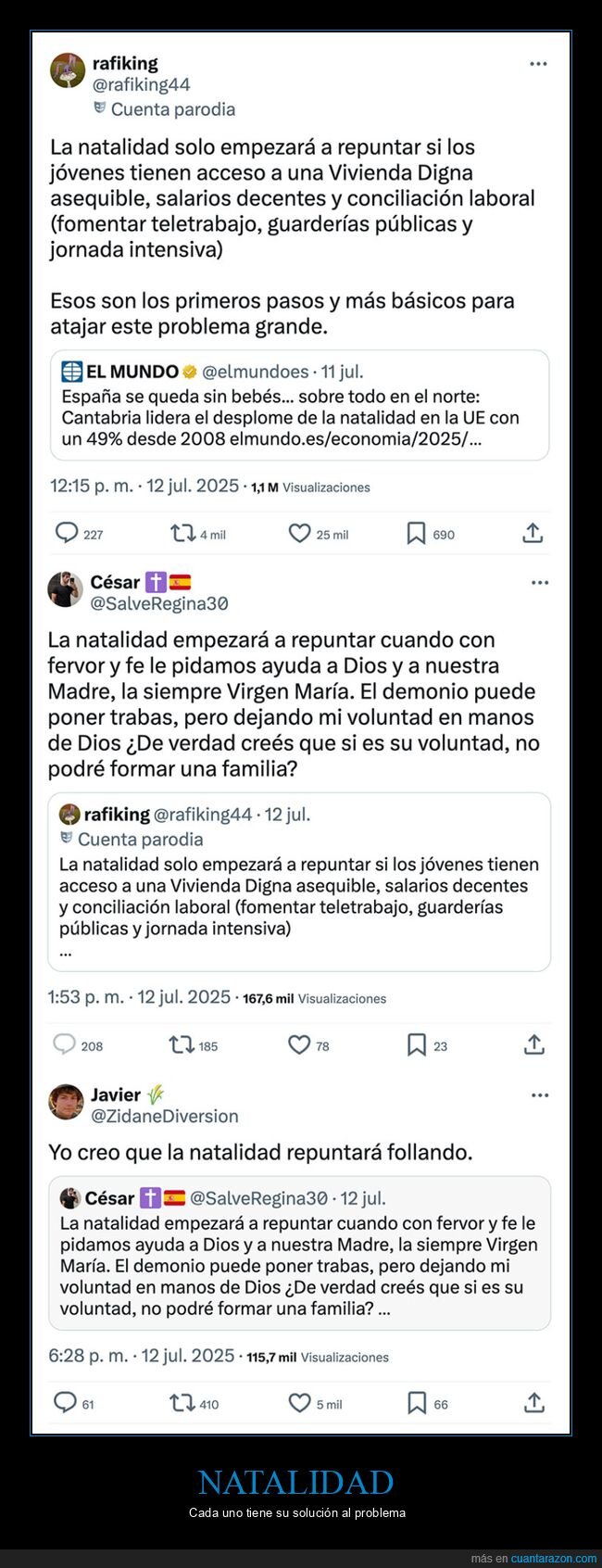 dios,natalidad,personajes