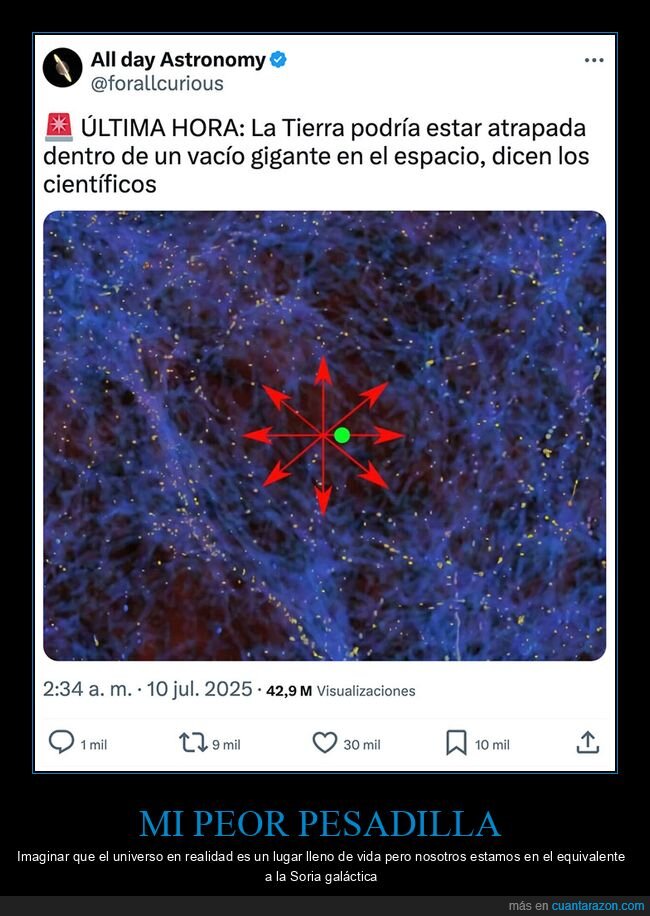 espacio,tierra,vacío