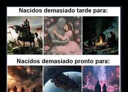 Enlace a Nacidos en el momento exacto