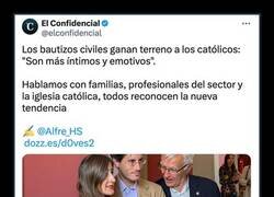 Enlace a Cada vez más bautizos civiles