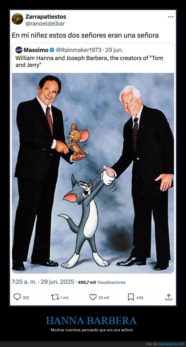 hanna barbera,señora,tom y jerry