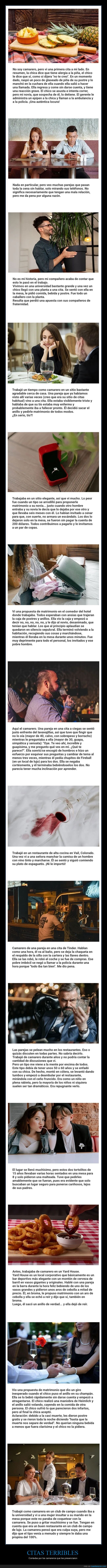 citas terribles,camareros