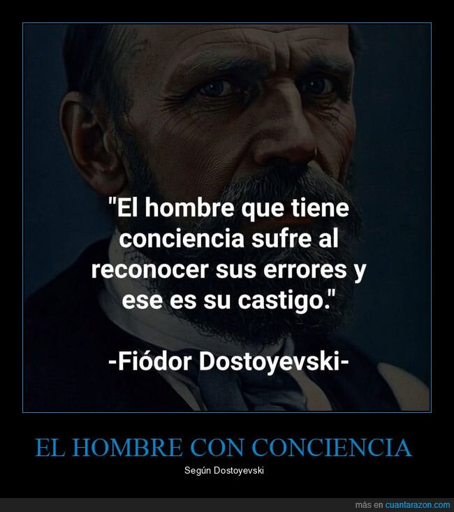 conciencia,dostoyevski