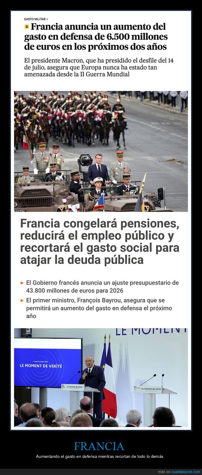 defensa,desfile,deuda,ejército,francia,gasto,recortes