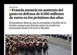 Enlace a Dos noticias sobre Francia