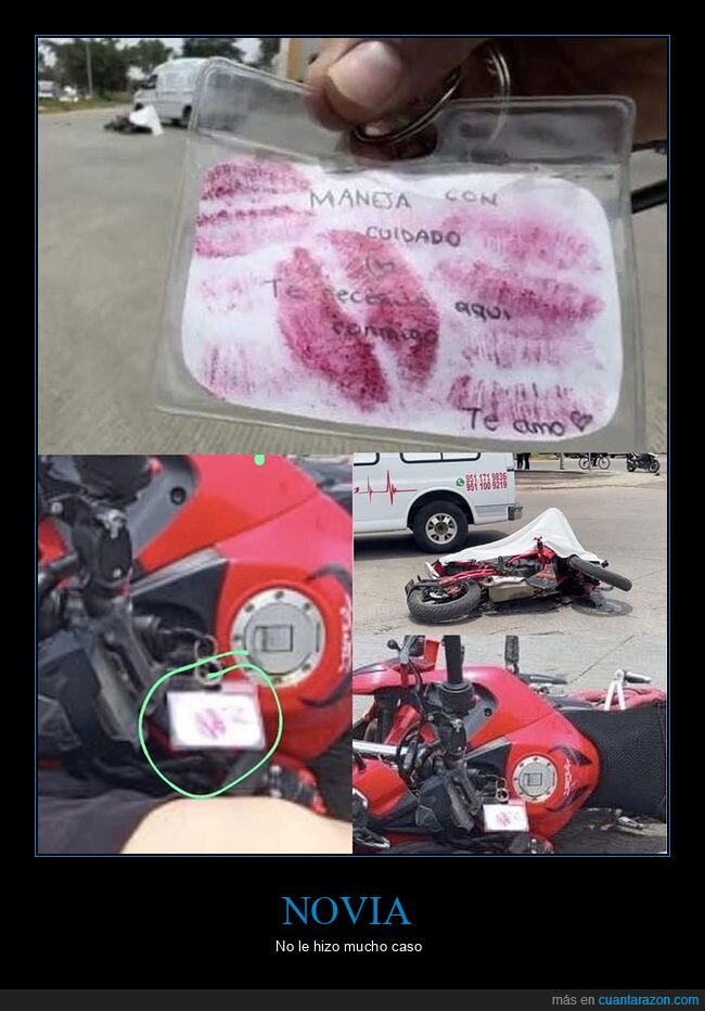 cuidado,fails,llavero,motos