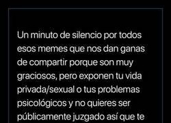 Enlace a Memes que solo se pueden disfrutar en privado