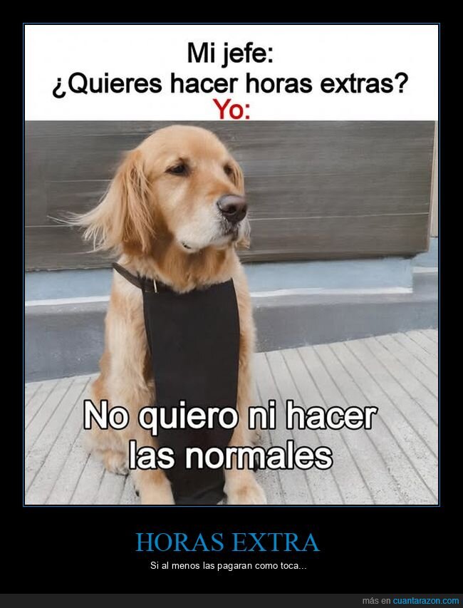 horas extra,jefe
