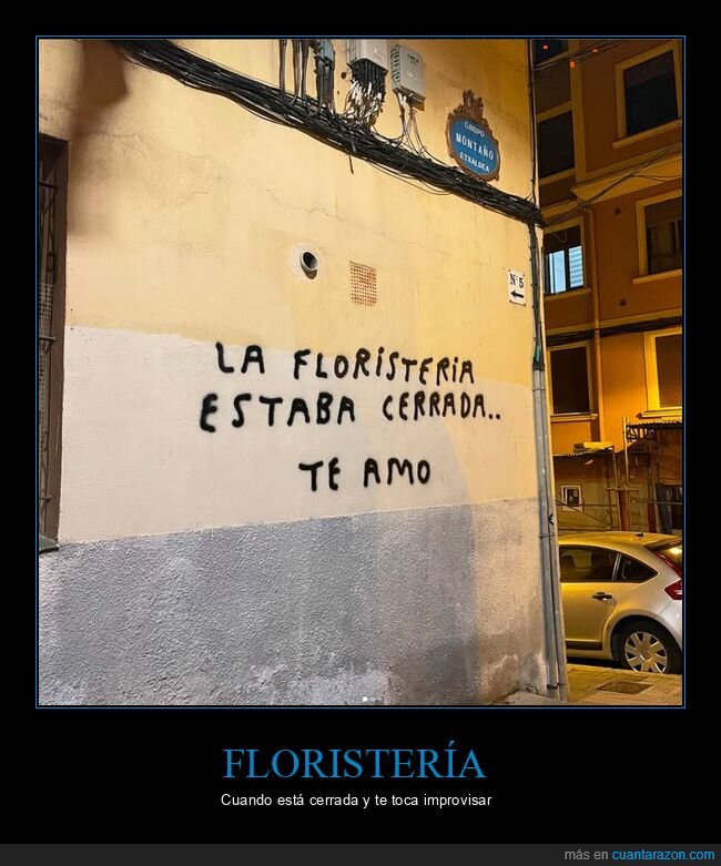floristería,cerrada,amor,graffiti