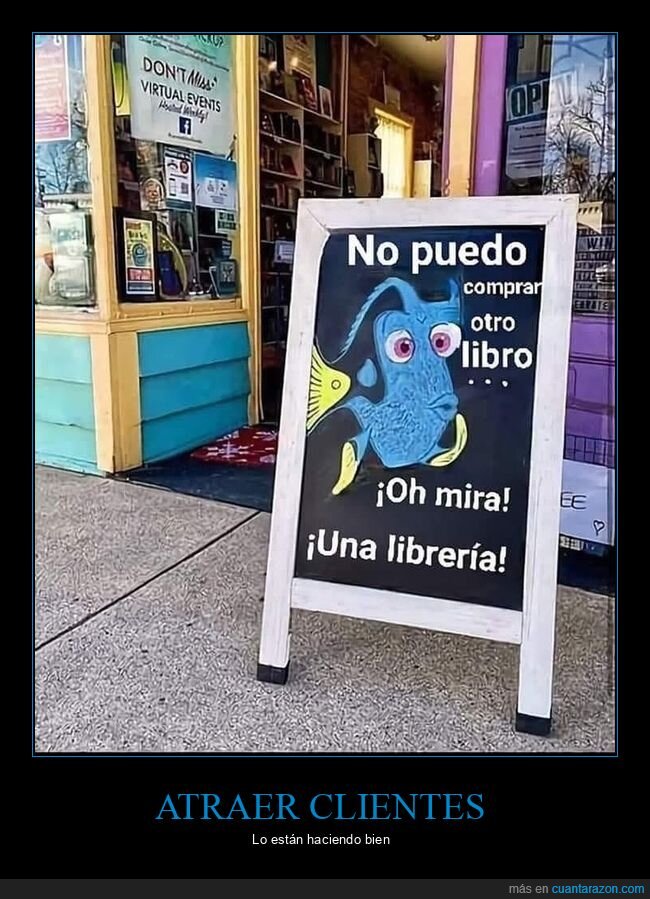 dory,libros,cartel