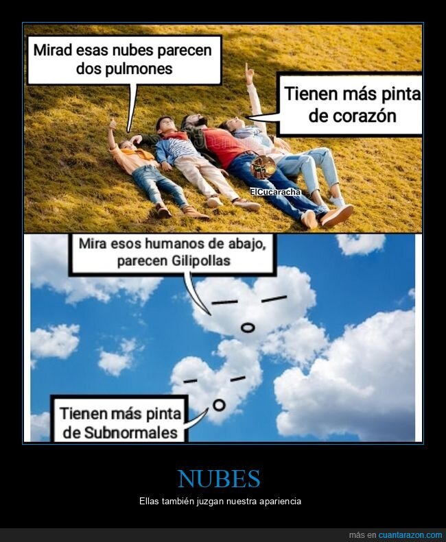 apariencia,juzgar,nubes