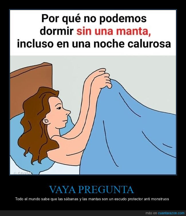 pregunta,protector,monstruos,sábanas,mantas