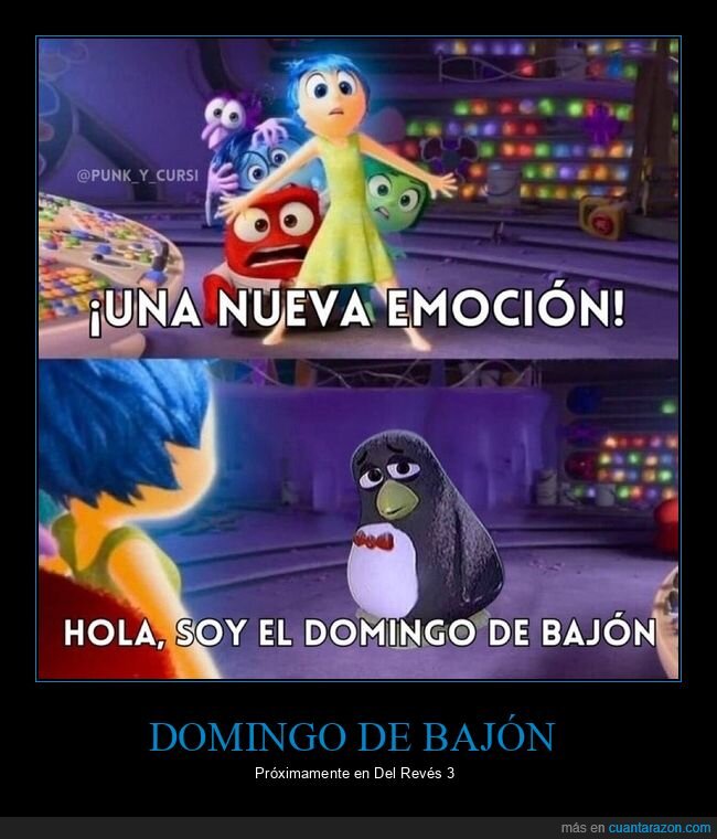bajo,domingo,inside out,del reves