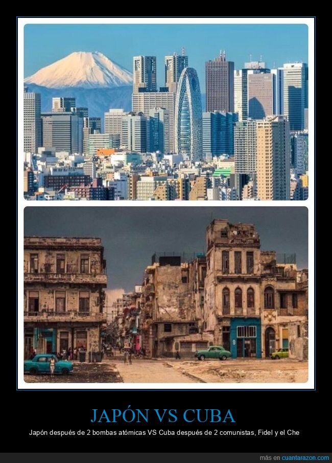 comunistas,bombas atómicas,después,japón,fidel castro,cuba