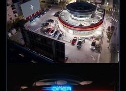 Enlace a Tesla lanza unos diner espectaculares donde cargar tu coche y comer teslaburgers