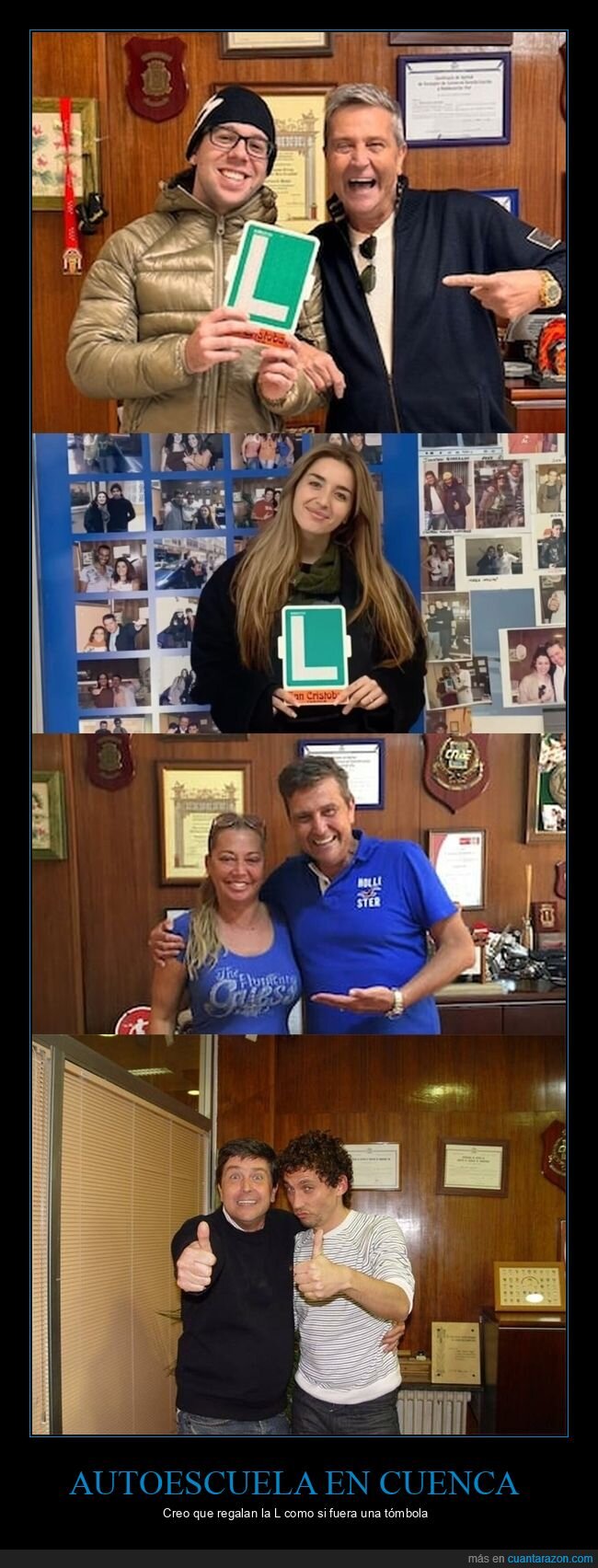 autoescuela,carne,conducir,famosos